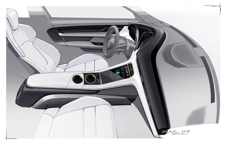 Illustration for article titled The Electric Porsche Taycan Packs Five Screens And One Is Just For The Passenger